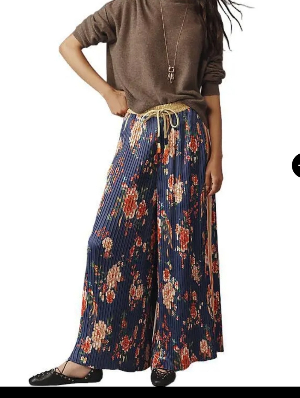 Farm Rio x Anthropologie NWTs Floral Track Pants